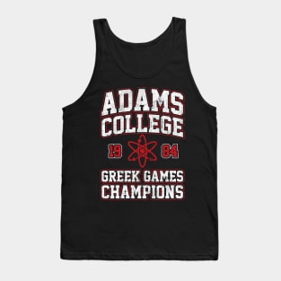 Adams College 1984 Greek Games Champions Tank Top